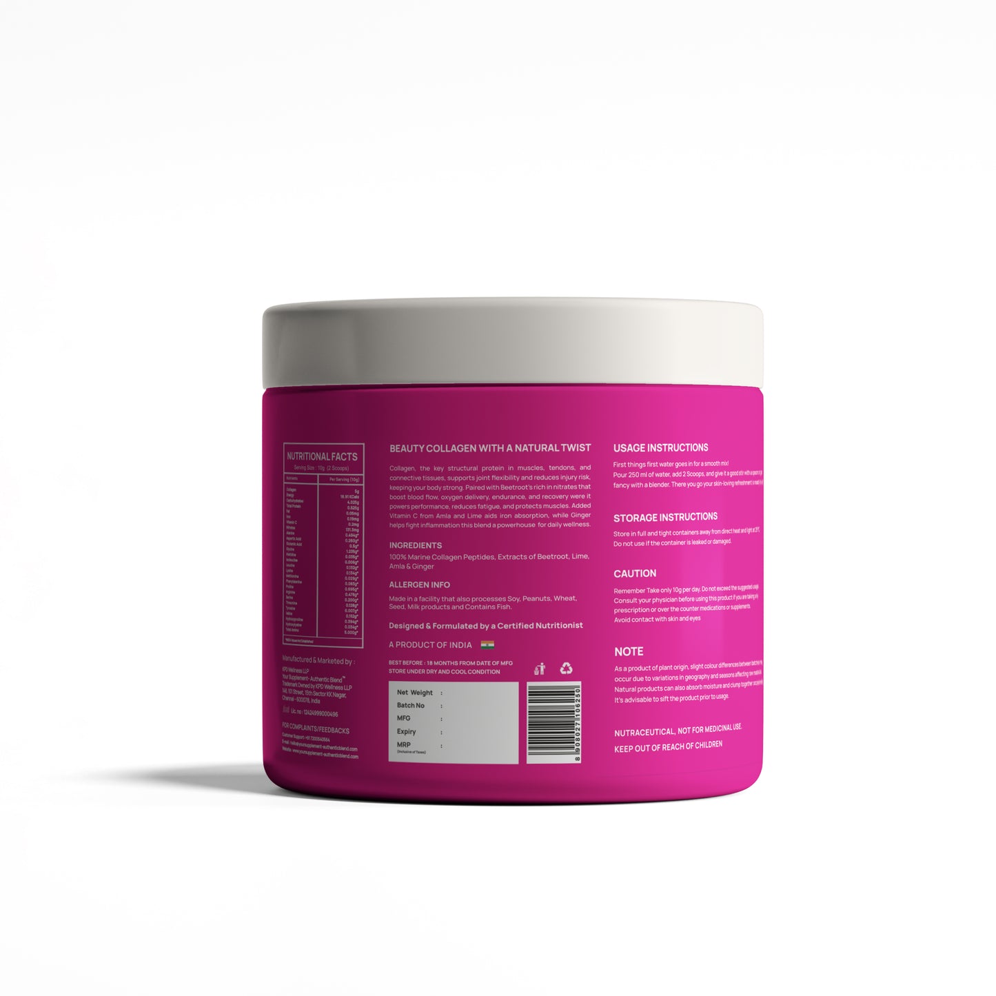 For Beauty | Collagen for Skin, Hair & Nails