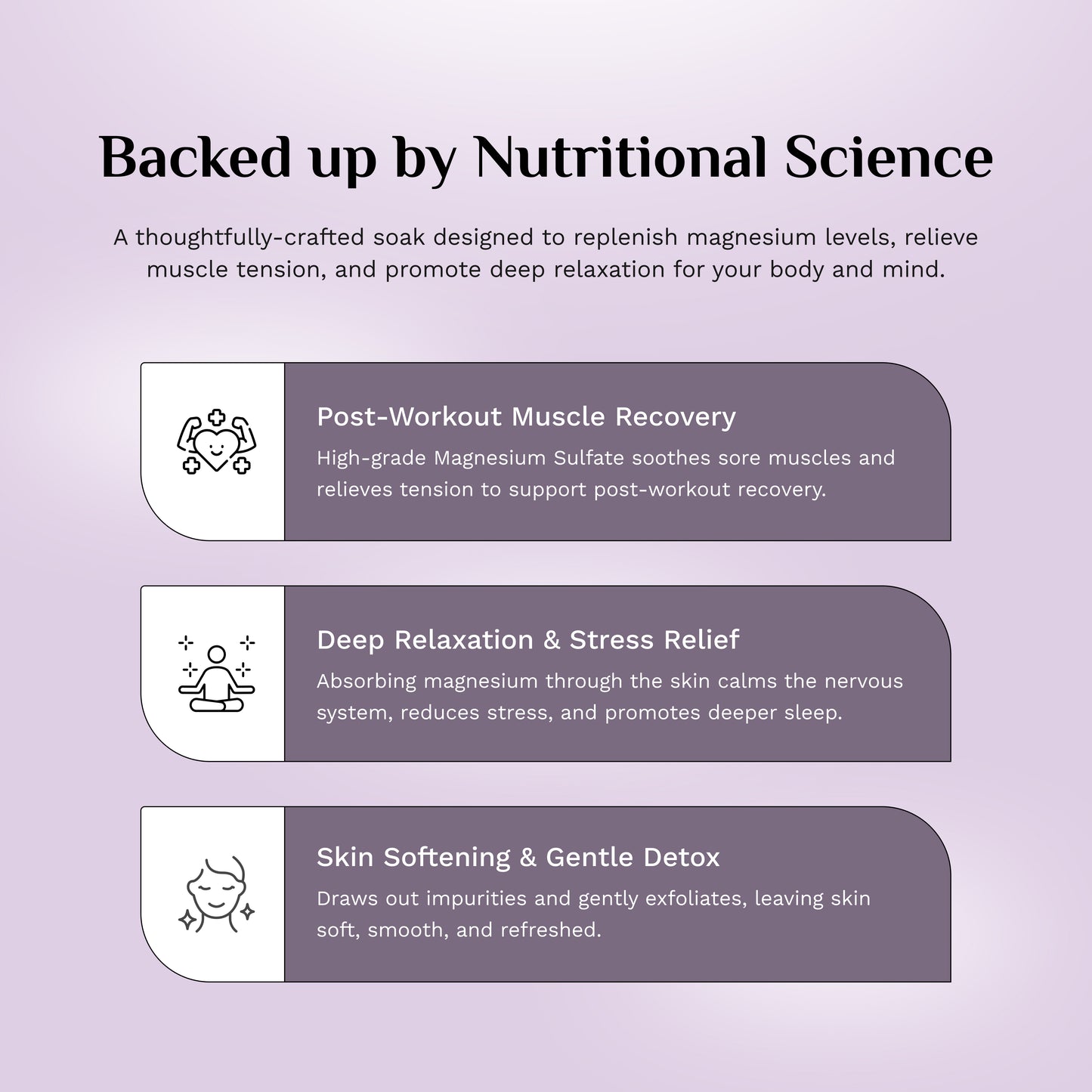 Bath Soak - Relax & Recover with Premium Epsom Salt