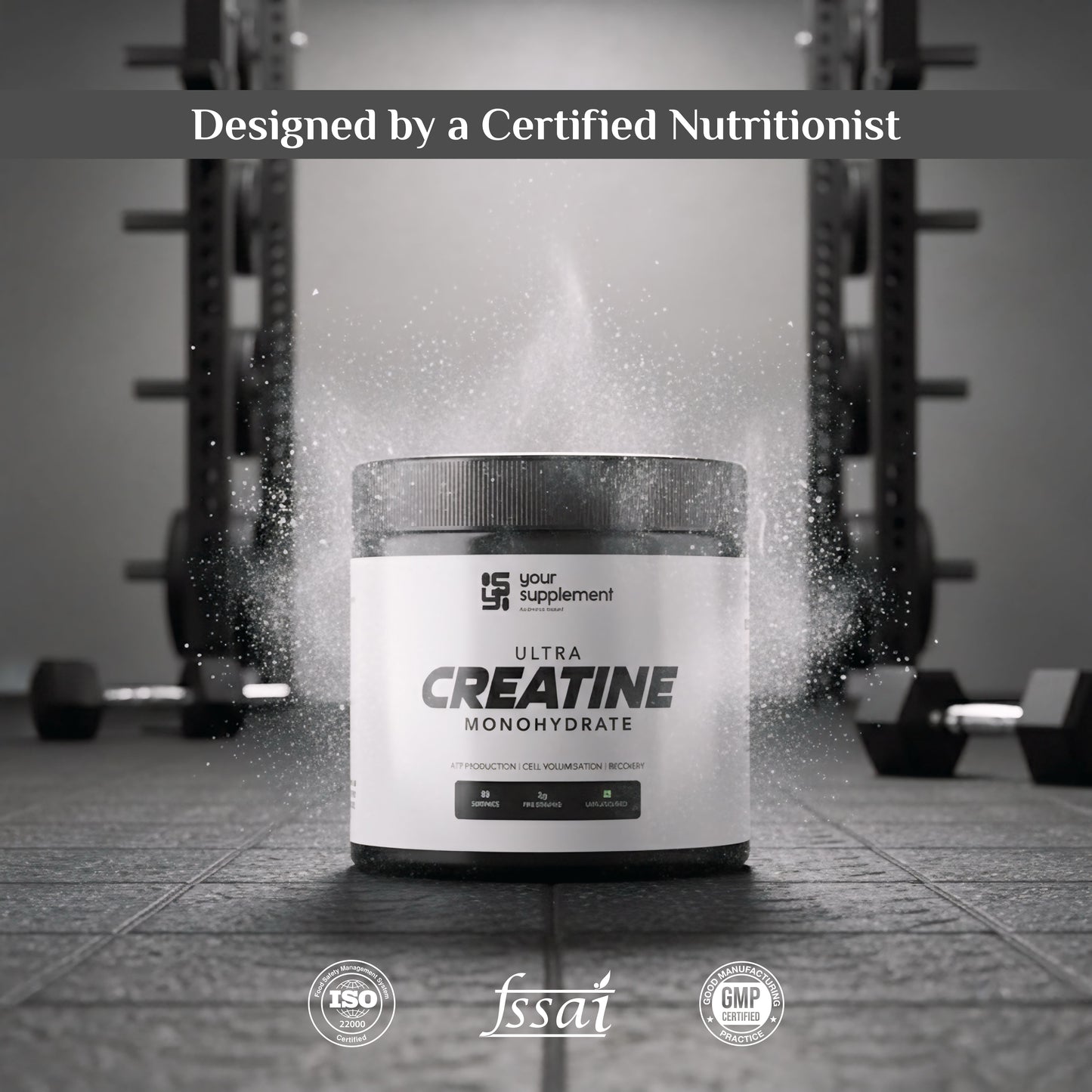 Creatine Monohydrate – 100% Micronized