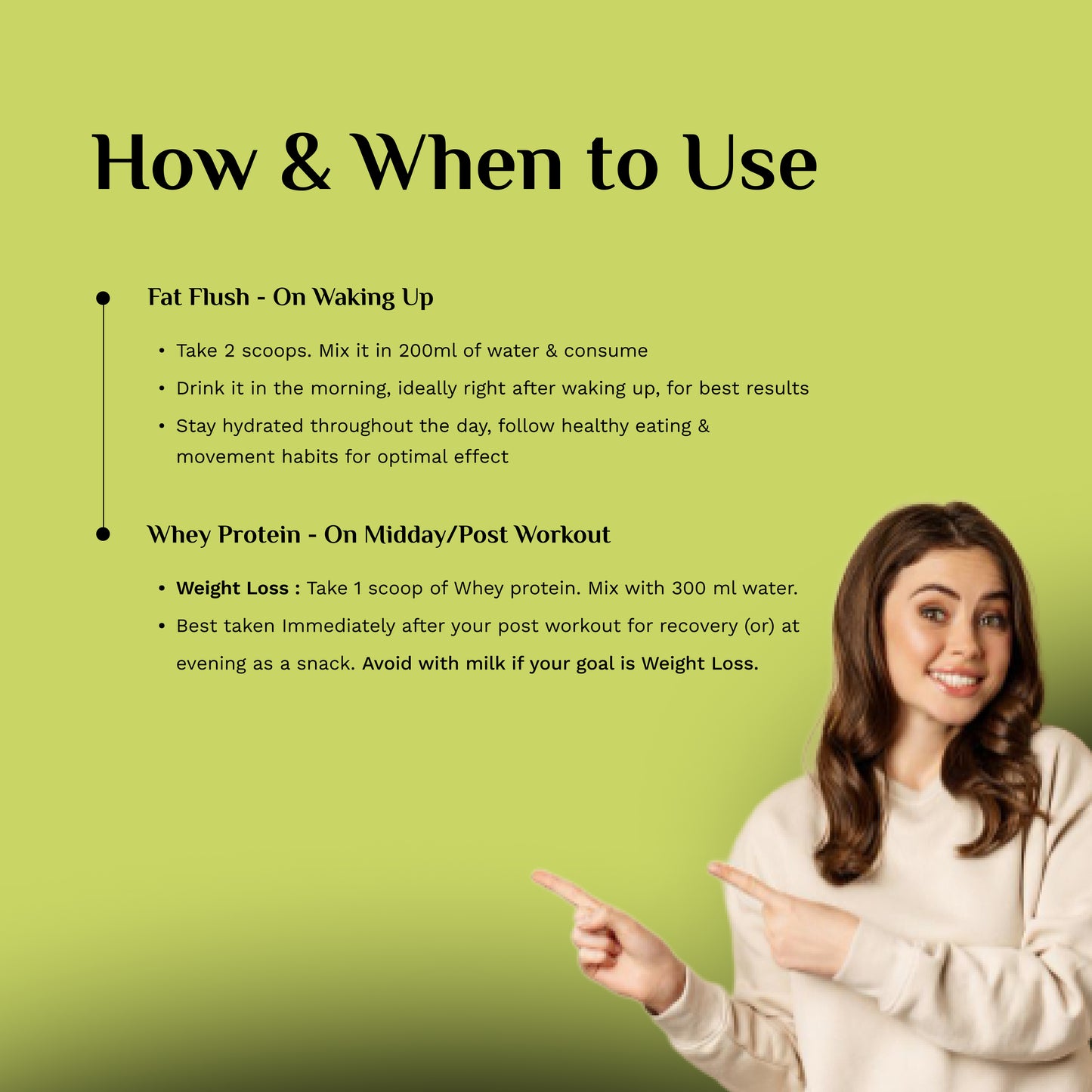 Cleanse & Gain - Fat Flush & Whey Protein Combo