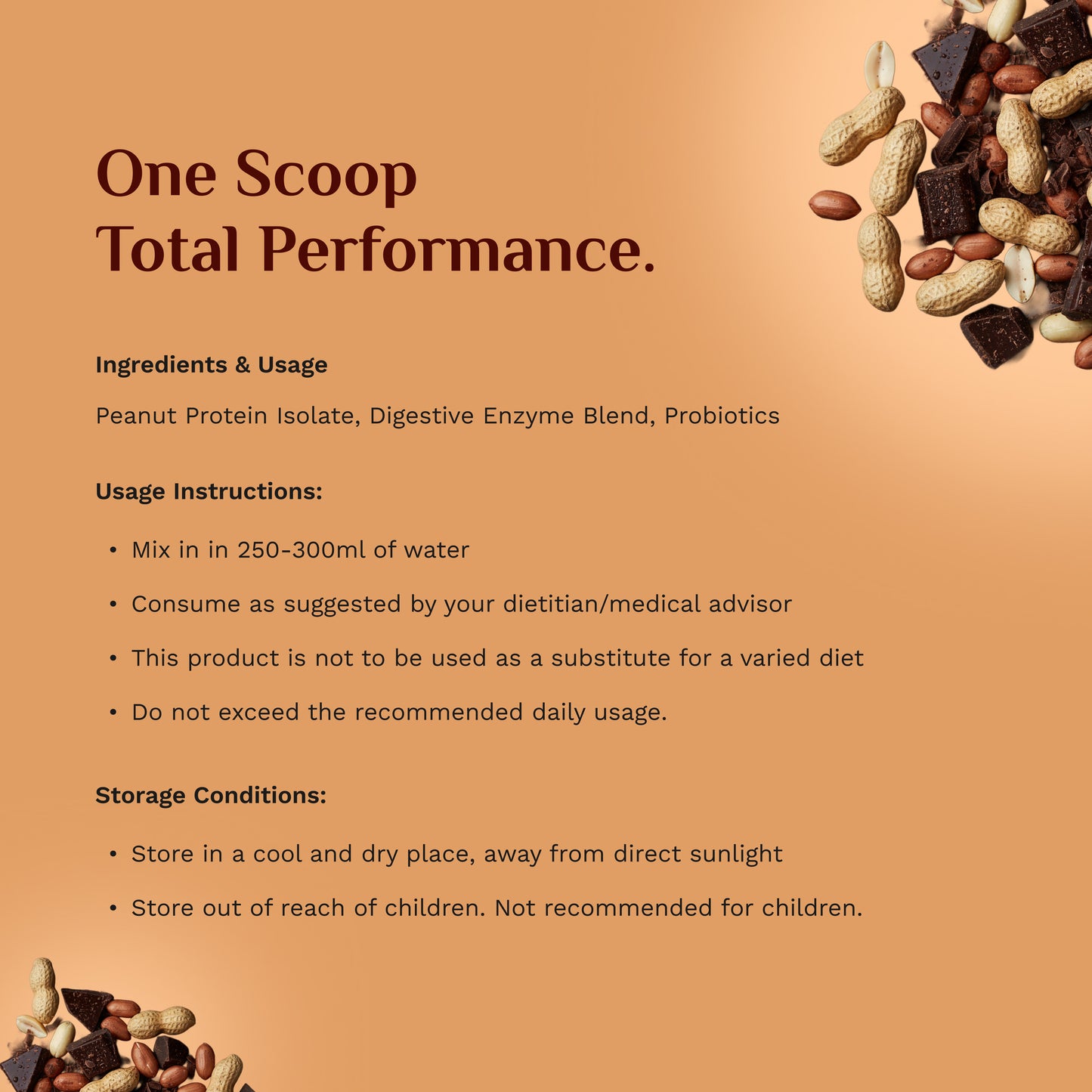 Peanut Protein Isolate (2lbs) | Vegan Protein