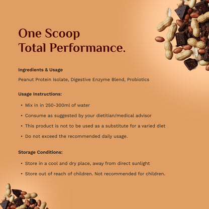 Peanut Protein Isolate (2lbs) | Vegan Protein