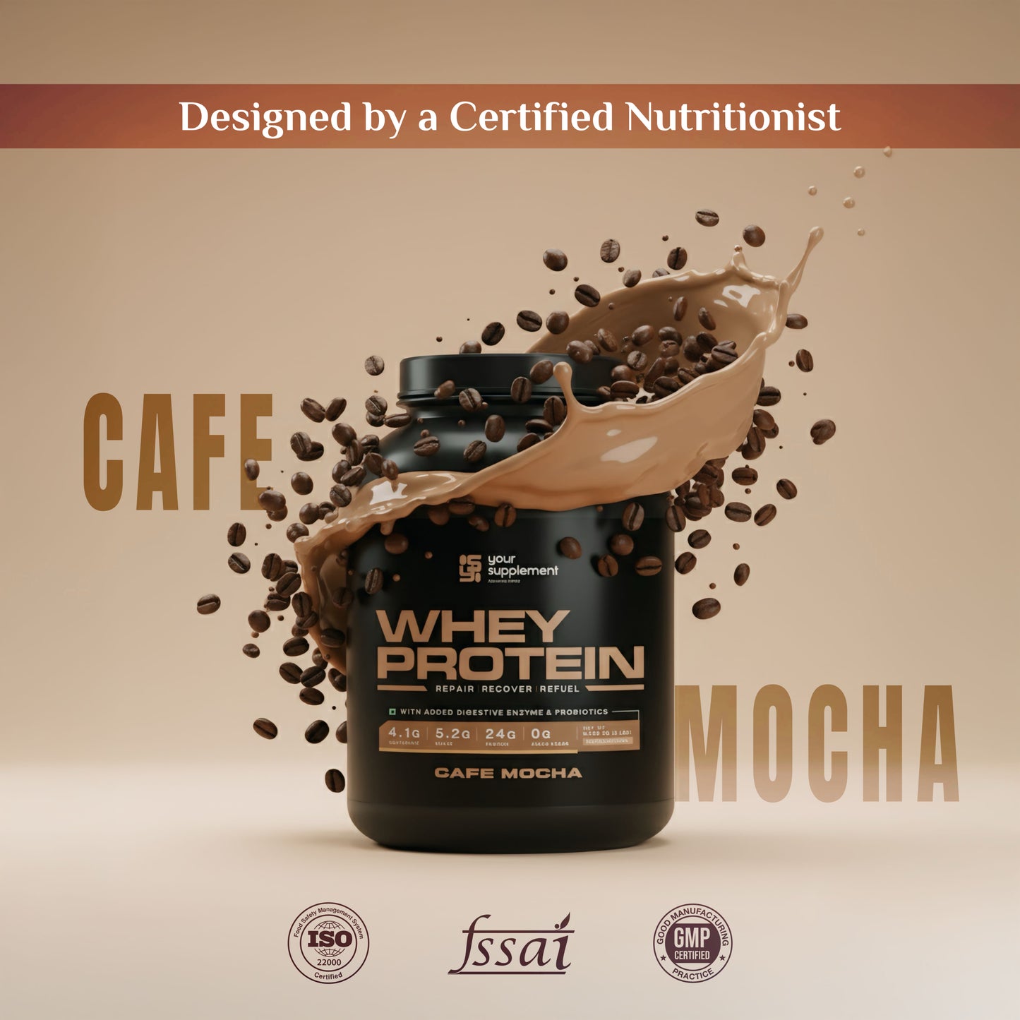 Whey Protein (2lbs) - Repair | Recover | Refuel