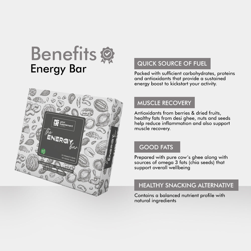 Energy Bar - Fuel Your Workout | Speed Up Recovery