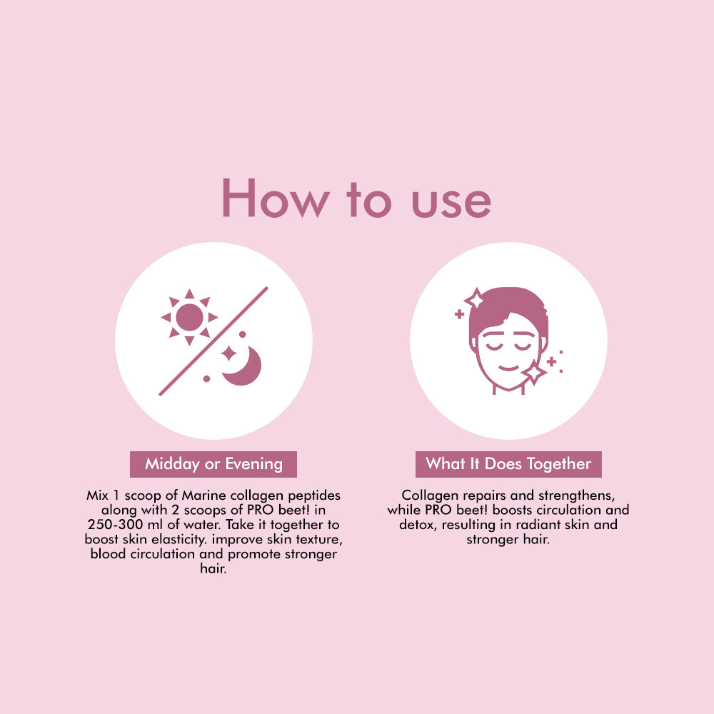 Revitalize Skin & Hair – Pro-beet and Collagen for Ultimate Care
