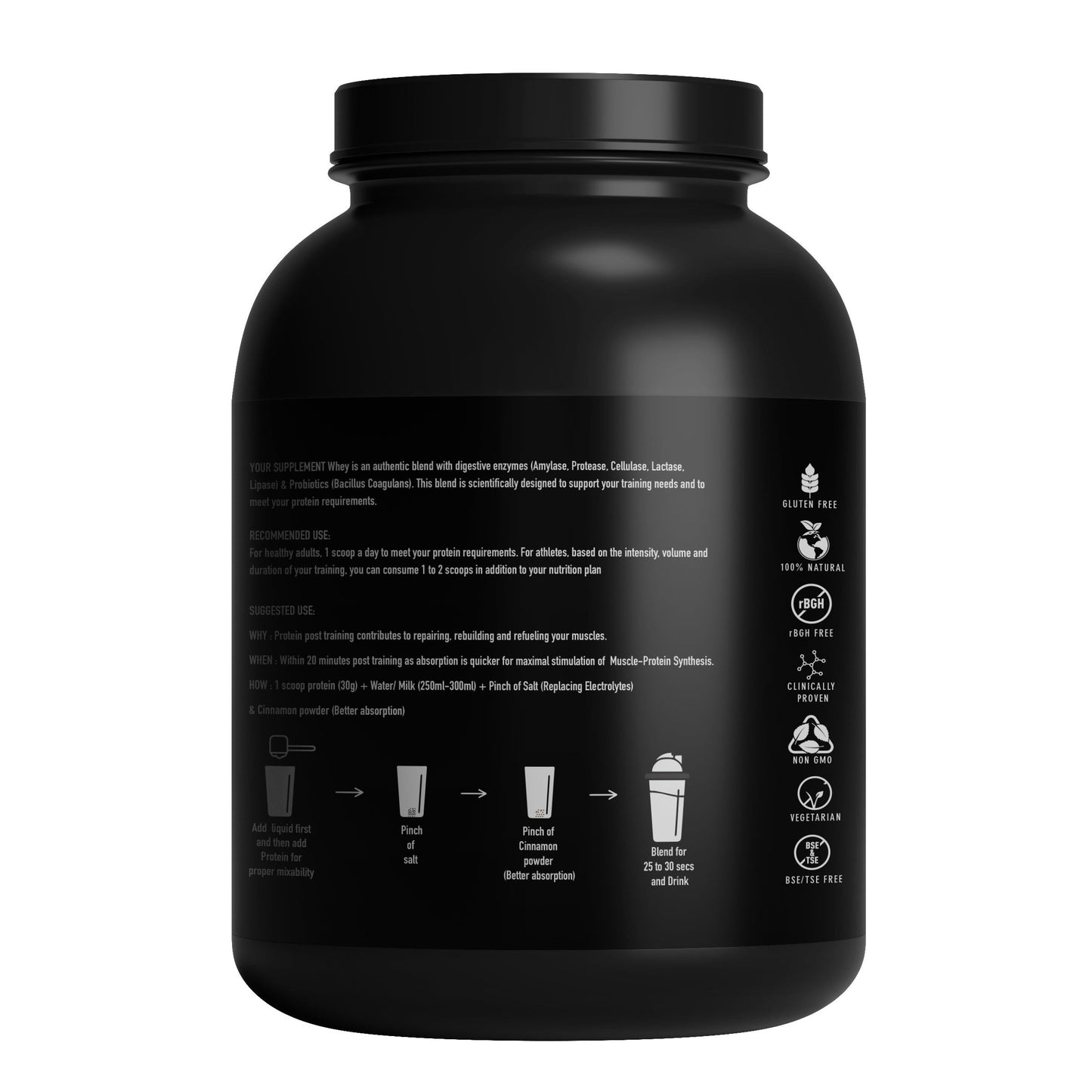 Whey Protein (2lbs) - Repair | Recover | Refuel